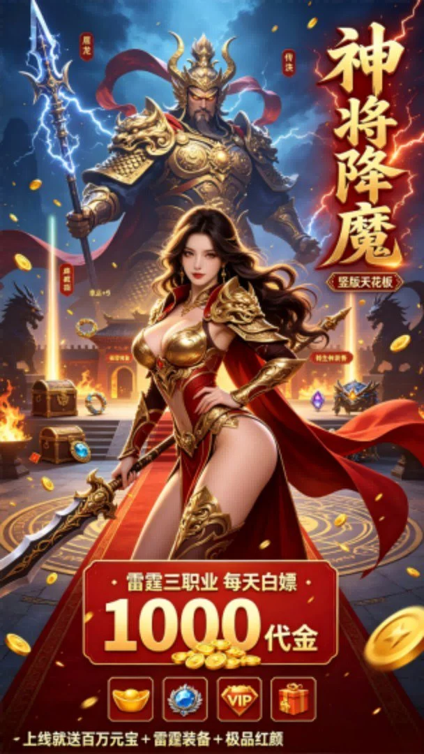 神将降魔1折图3